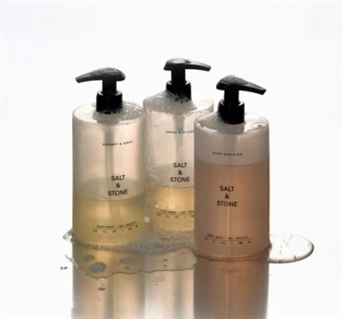 SALT & STONE BODY WASH 450ML BERGAMOT & HINOKI